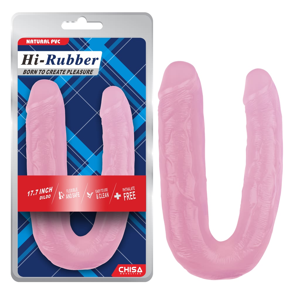 17.7 Inch Dildo - Pink