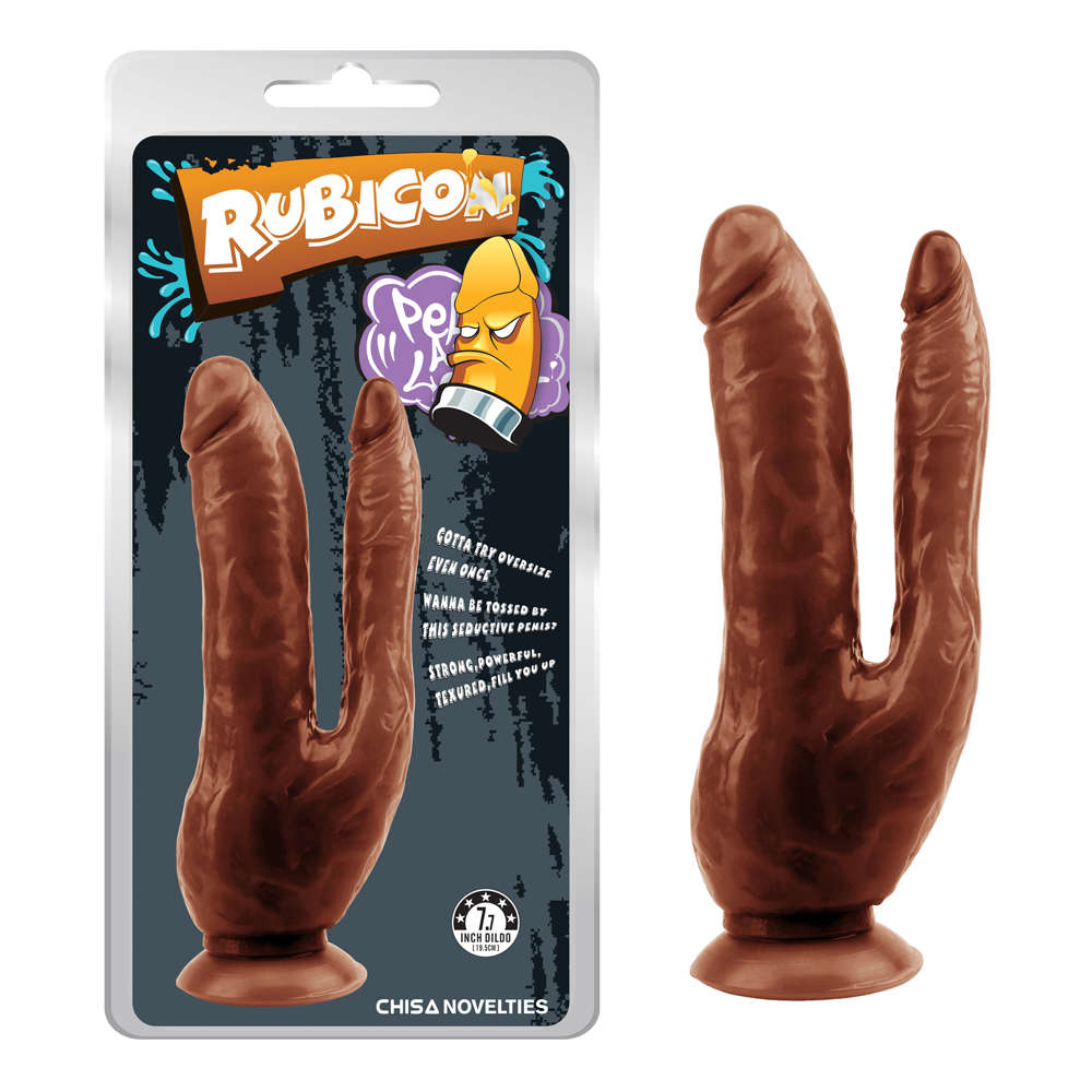 Dark Magic Dual Penis - Brown