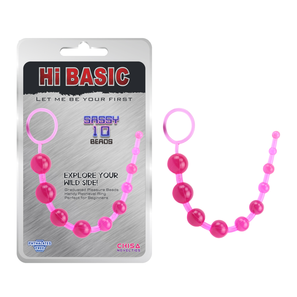 SASSY Anal Beads-Pink