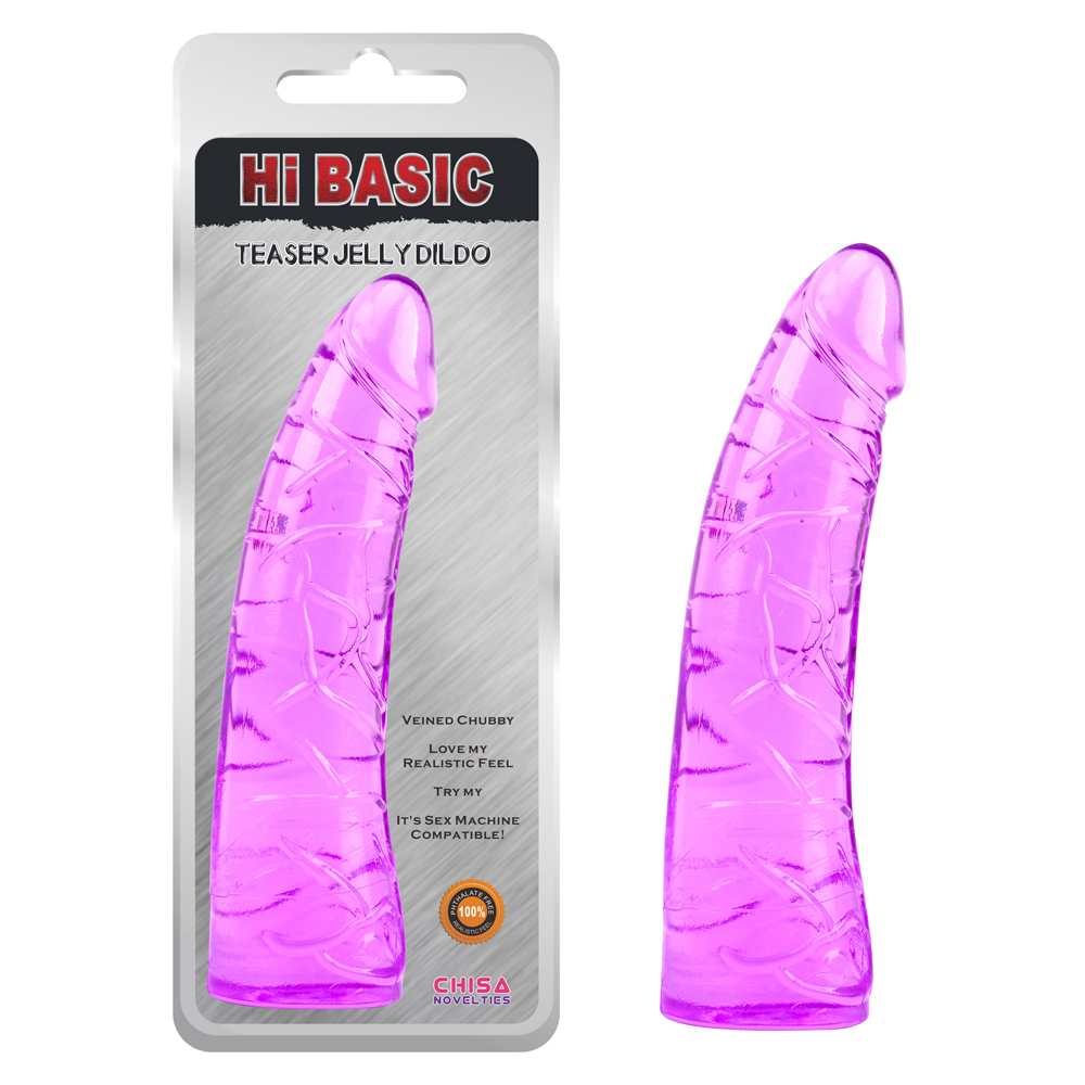 Teaser Jelly Dildo - Purple