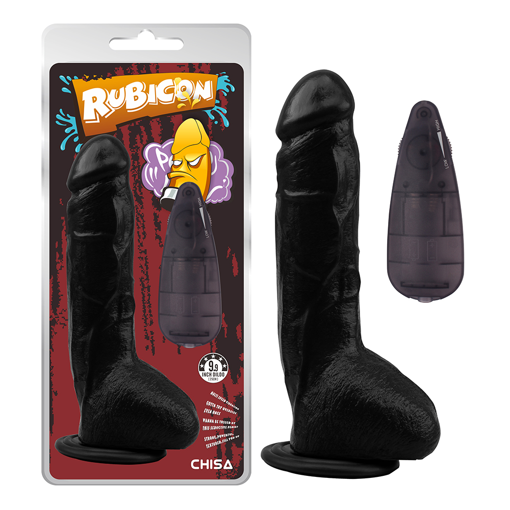 9.9'Vibrating Dick-Black