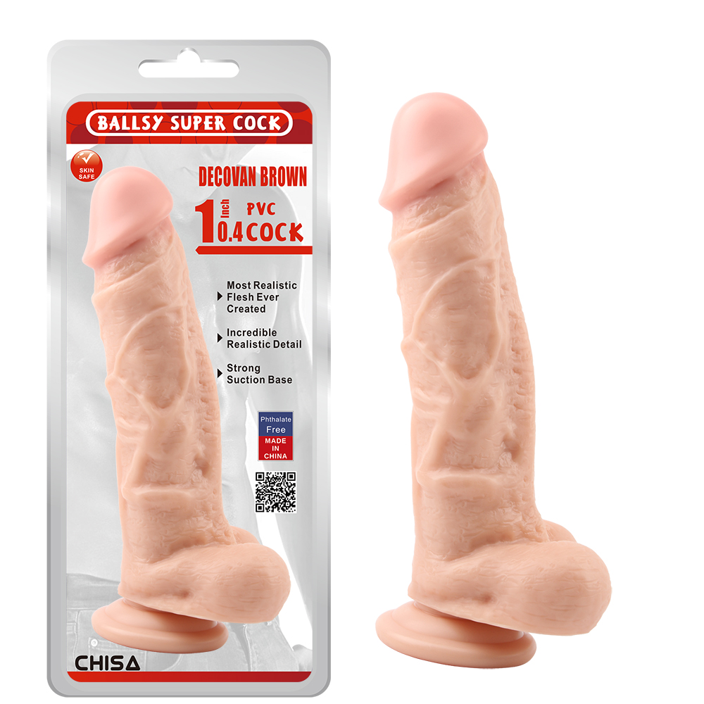 DeCovan Brown 10.4" Dildo