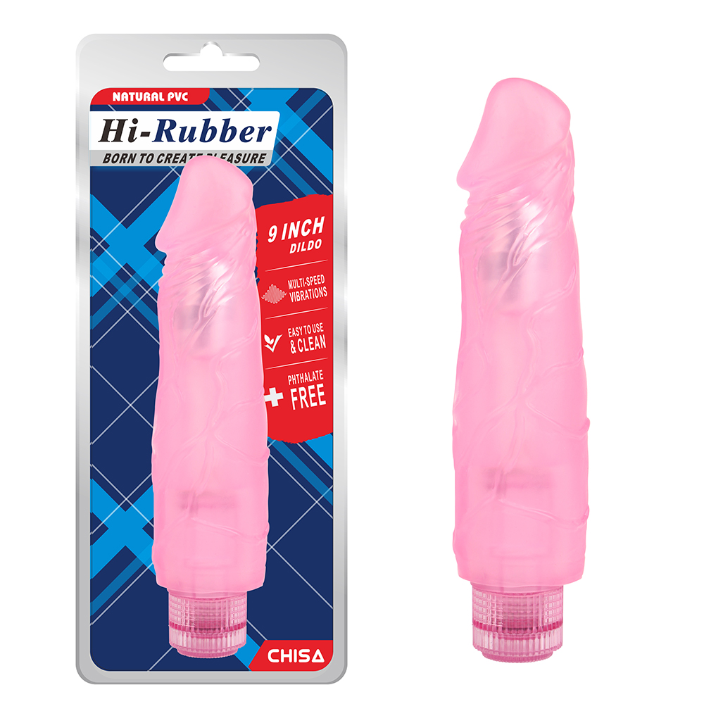 9 Inch Dildo - Pink