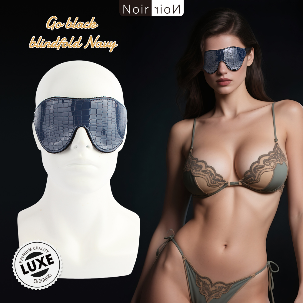 Go black blindfold Navy